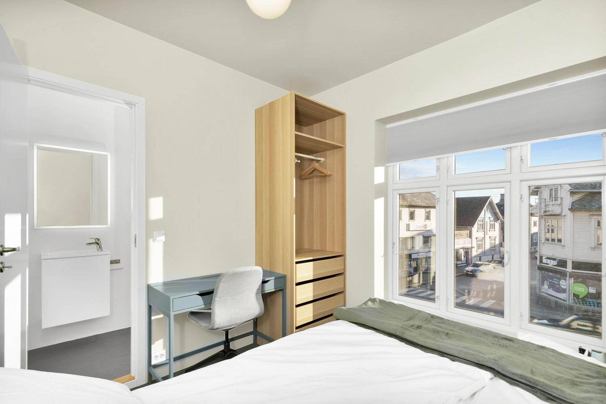 Central Guest House - Bedroom With En Suite Bathroom ستافانجر المظهر الخارجي الصورة
