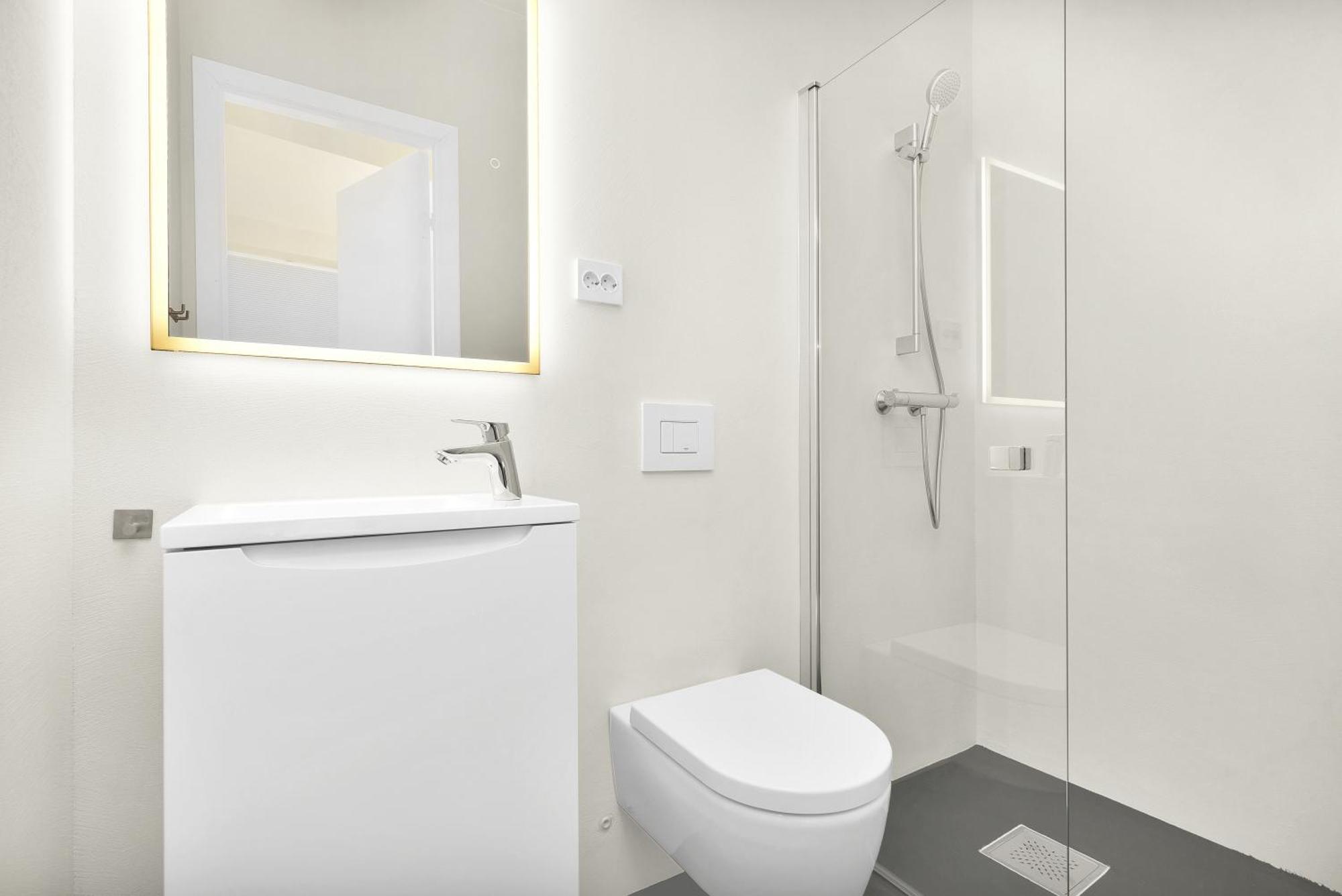 Central Guest House - Bedroom With En Suite Bathroom ستافانجر الغرفة الصورة
