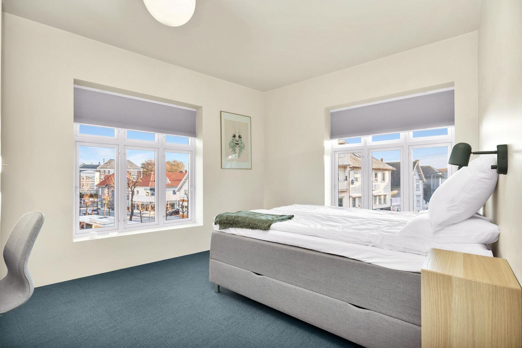 Central Guest House - Bedroom With En Suite Bathroom ستافانجر المظهر الخارجي الصورة